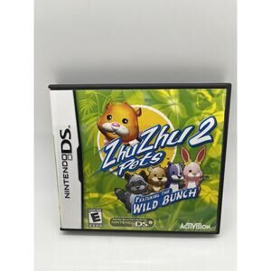 ZhuZhu Pets 2: Featuring the Wild Bunch - Nintendo DS Game - Complete & Tested